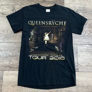Queensryche 2016 Condition Human Concert Tour T-Shirt Black - Adult Size Small